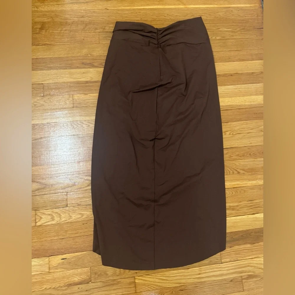 Skims Size 3X Recycled Swim Sarong Skirt Cocoa Brown SW-SKT-0016 NWT